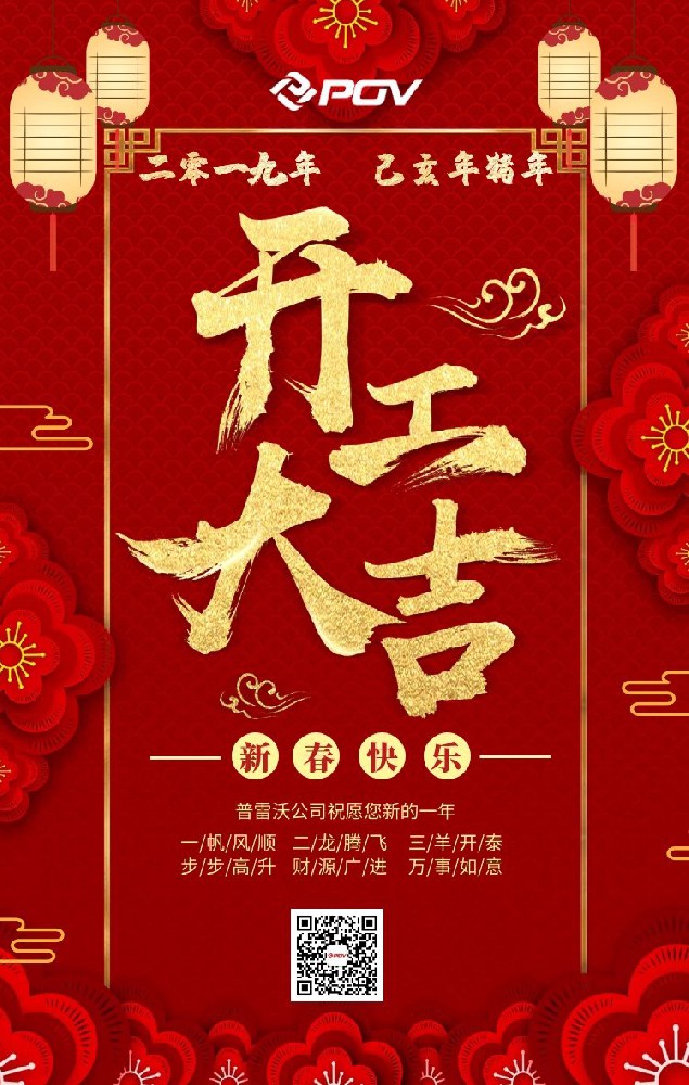 正月初八，开工大吉